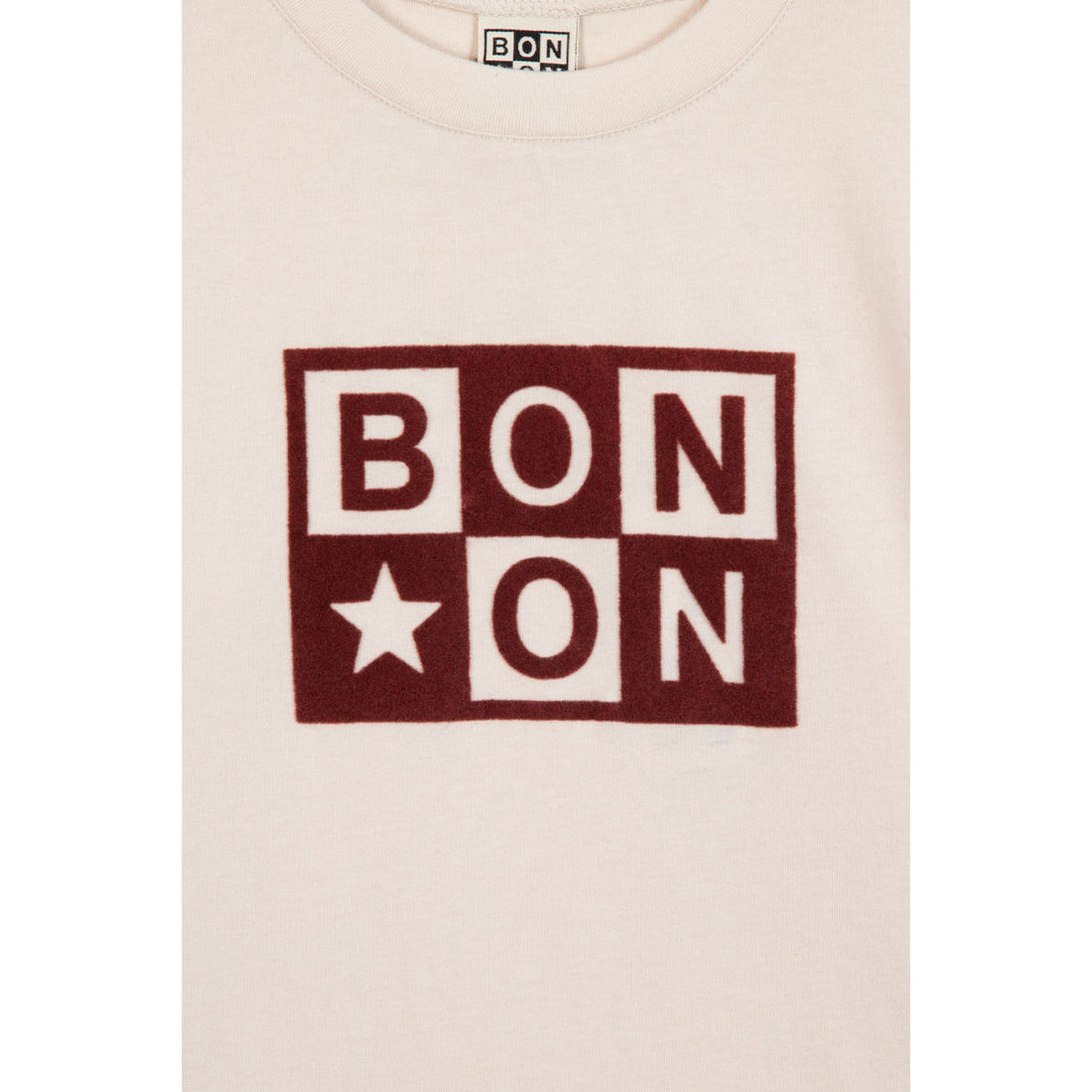 Bonton Ecru Taxo Logo Tee
