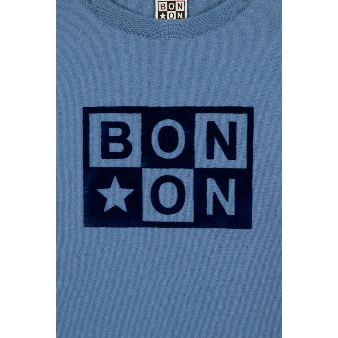 Bonton Blue Taxo Logo Tee
