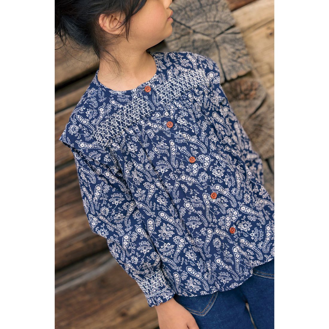 Bonton Blue Mona Blouse