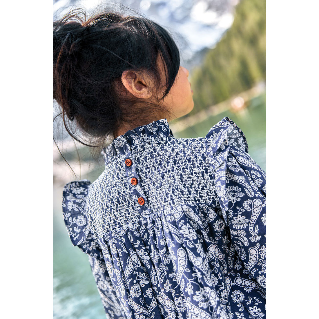 Bonton Blue Babouchka Dress