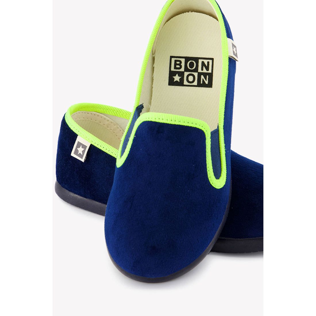 Bonton Blue John Smoking Flats