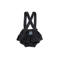 Loud Black Yeah Ruffle Suspender Bloomers