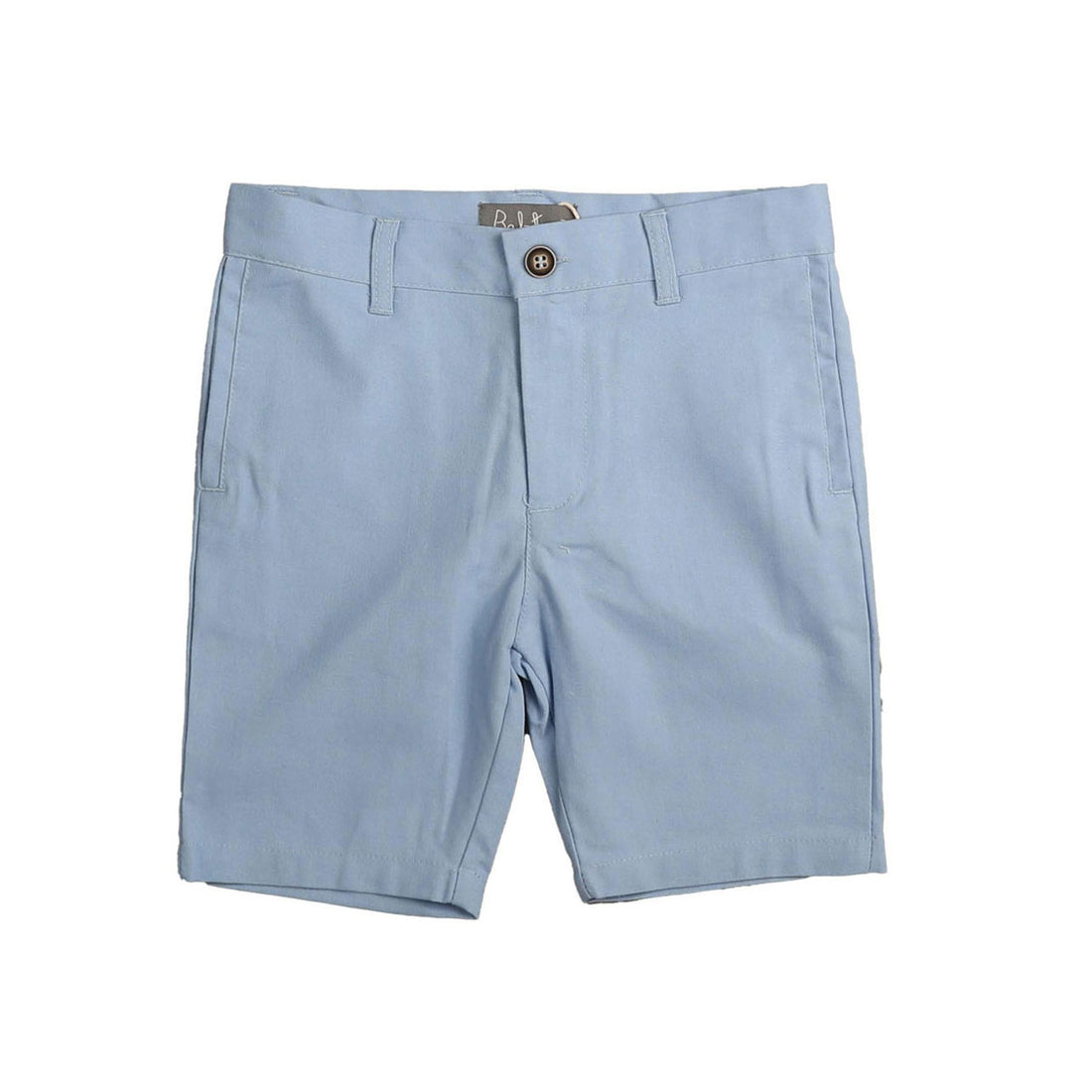 Belati Light Blue Linen Bermuda