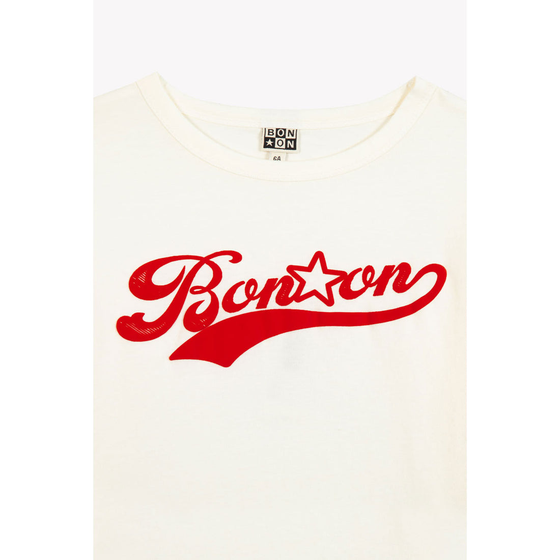 Bonton Ecru Taxo Logo Tee