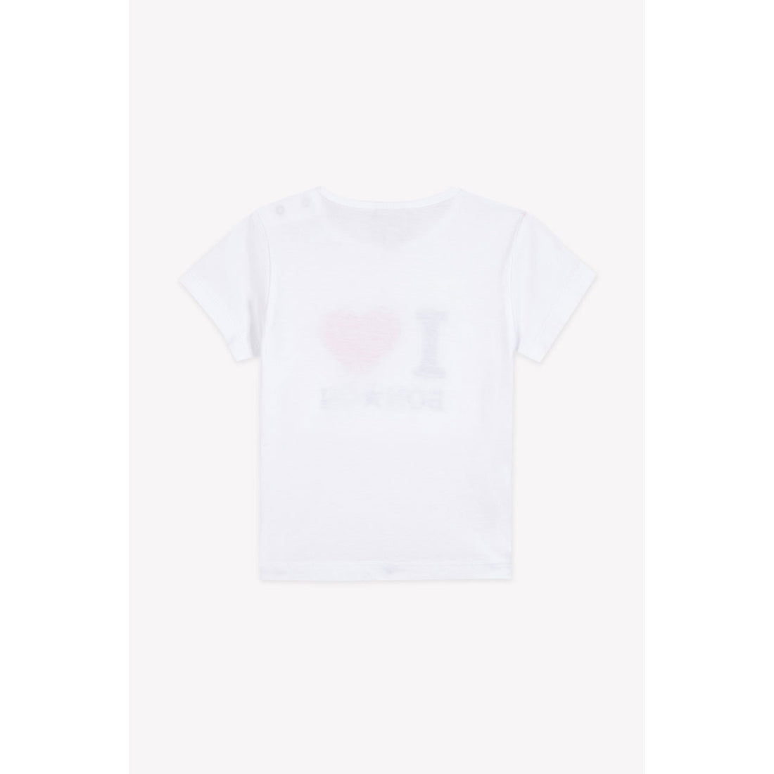 Bonton White I  Love Tee