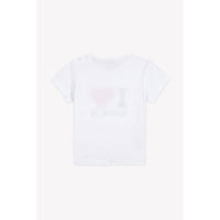 Bonton White I  Love Tee