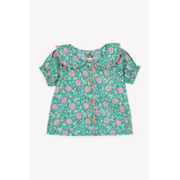 Bonton Turquoise Aria Blouse