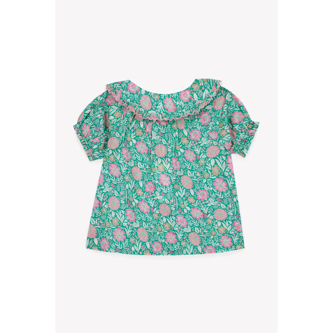 Bonton Turquoise Aria Blouse