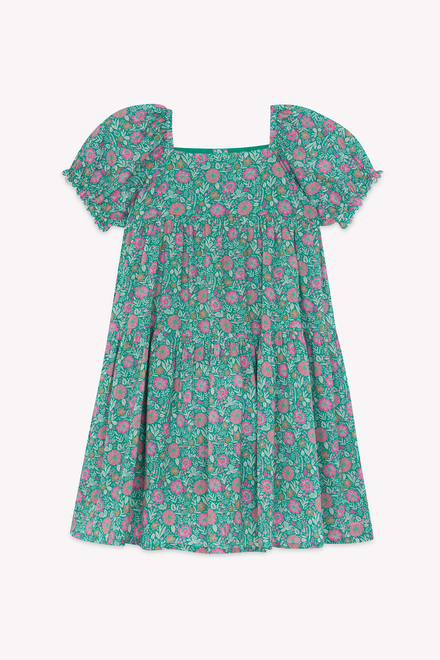 Bonton Turquoise Georgette Dress