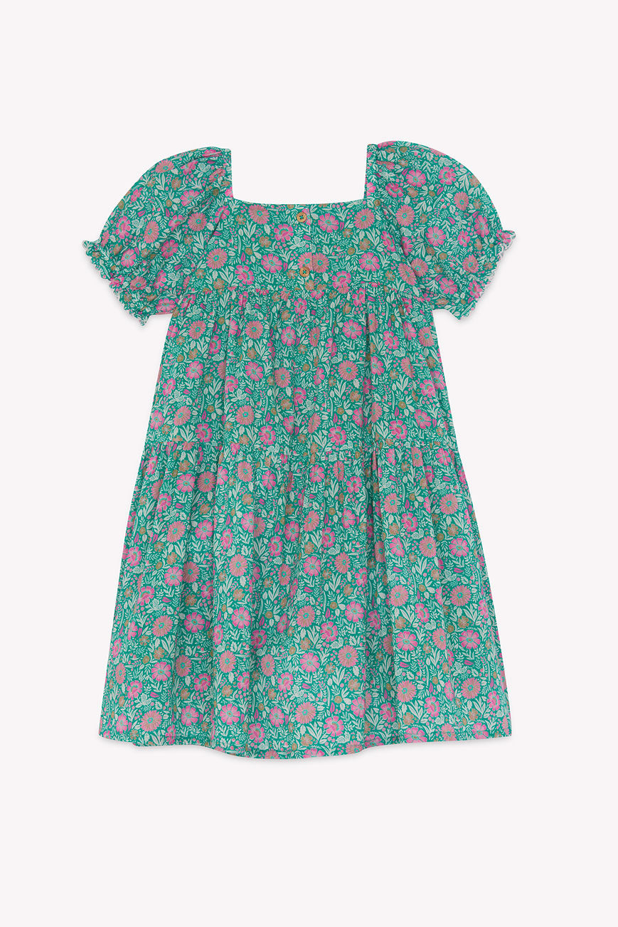 Bonton Turquoise Georgette Dress