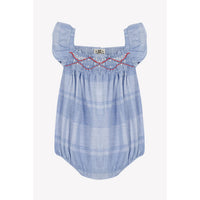 Bonton Chambray Laux Romper