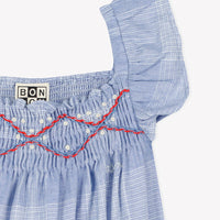 Bonton Chambray Laux Romper