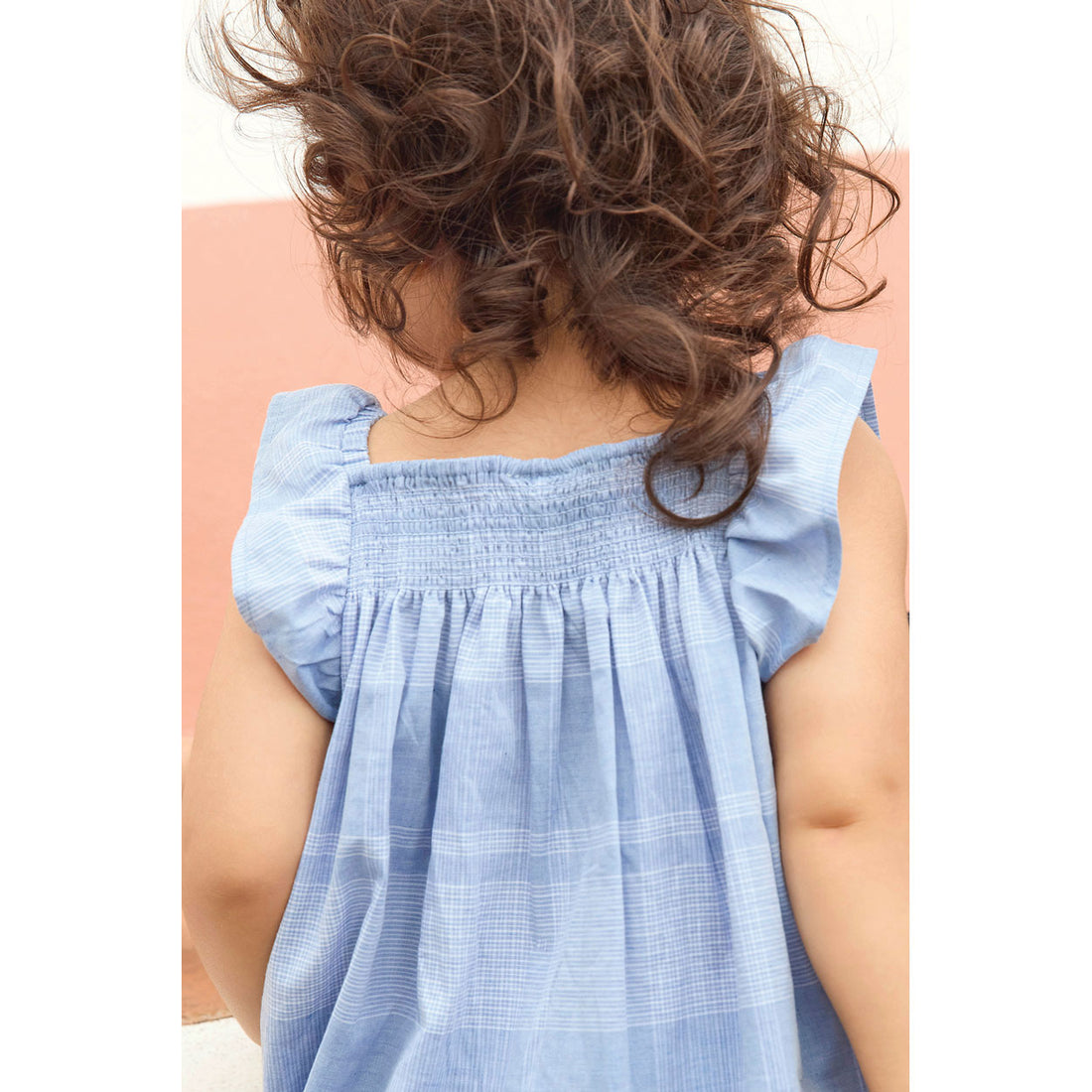 Bonton Chambray Laux Romper