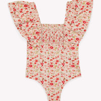 Bonton Pink Floral  Indienne Swimsuit