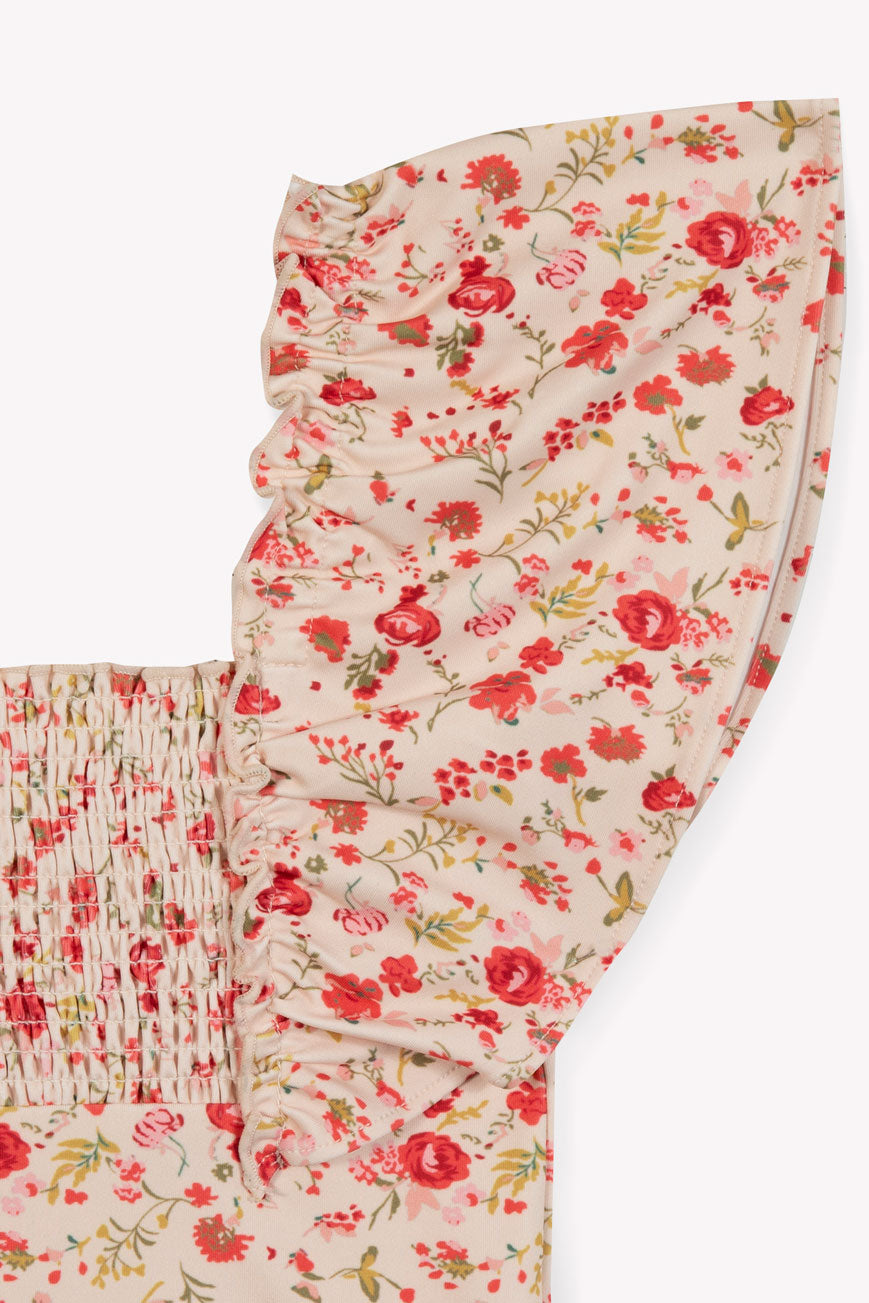 Bonton Pink Floral  Indienne Swimsuit