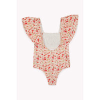 Bonton Pink Floral  Indienne Swimsuit