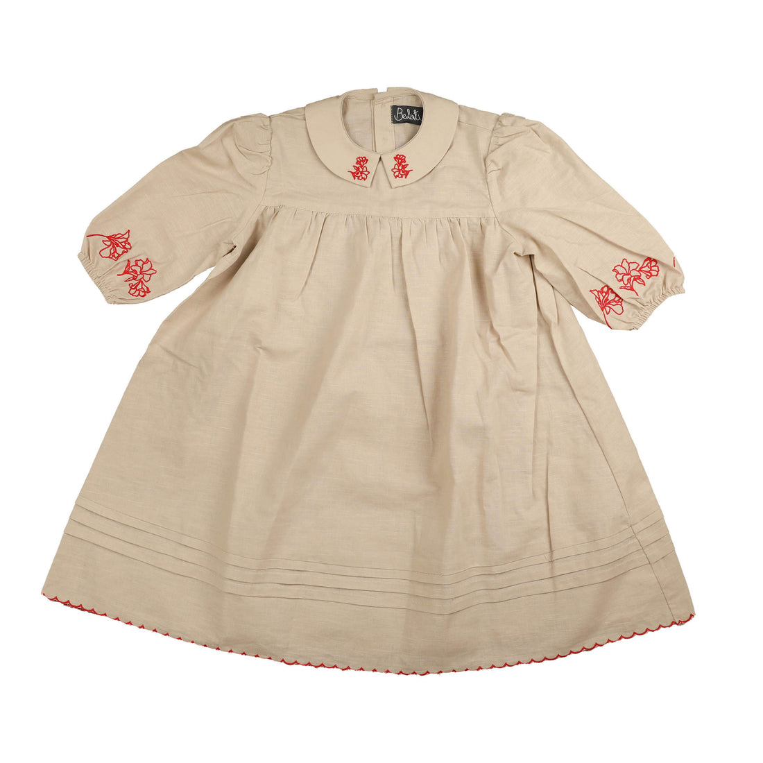 Belati Pink Collared Dress