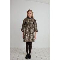 Bebe Organic Metallic Florals Isadora Dress