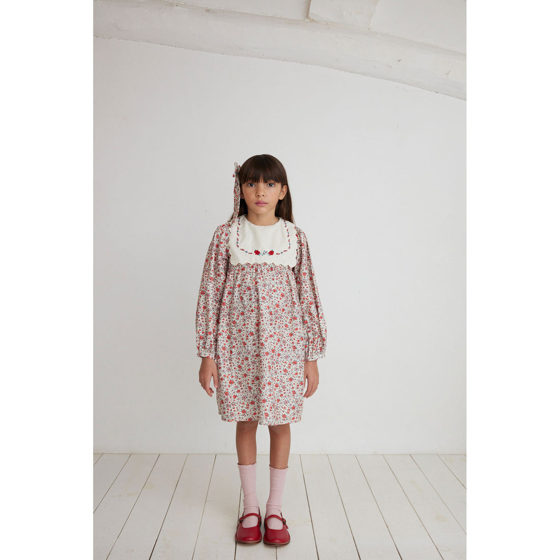 Bebe Organic Sweet Roses Clementine Dress
