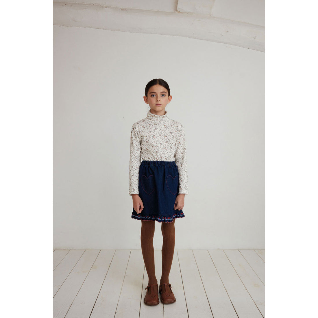 Bebe Organic Denim Tessa Skirt