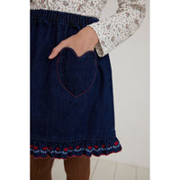 Bebe Organic Denim Tessa Skirt