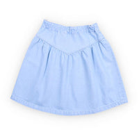 The New Society  Light Denim Bellis Special Skirt