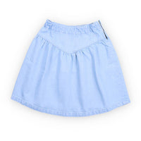 The New Society  Light Denim Bellis Special Skirt