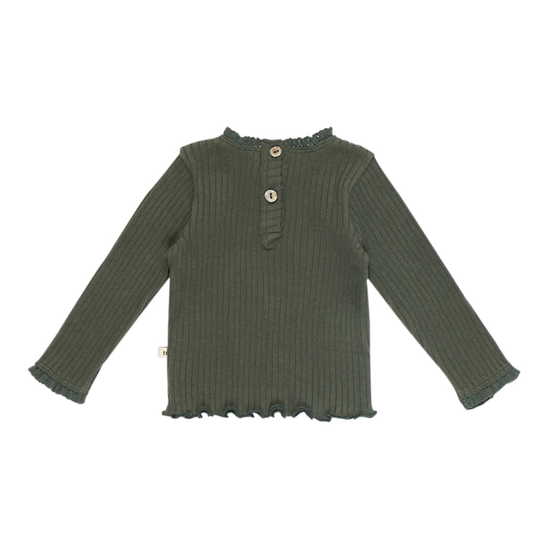 The New Society Deep Forest Betsy Baby Lace Tee