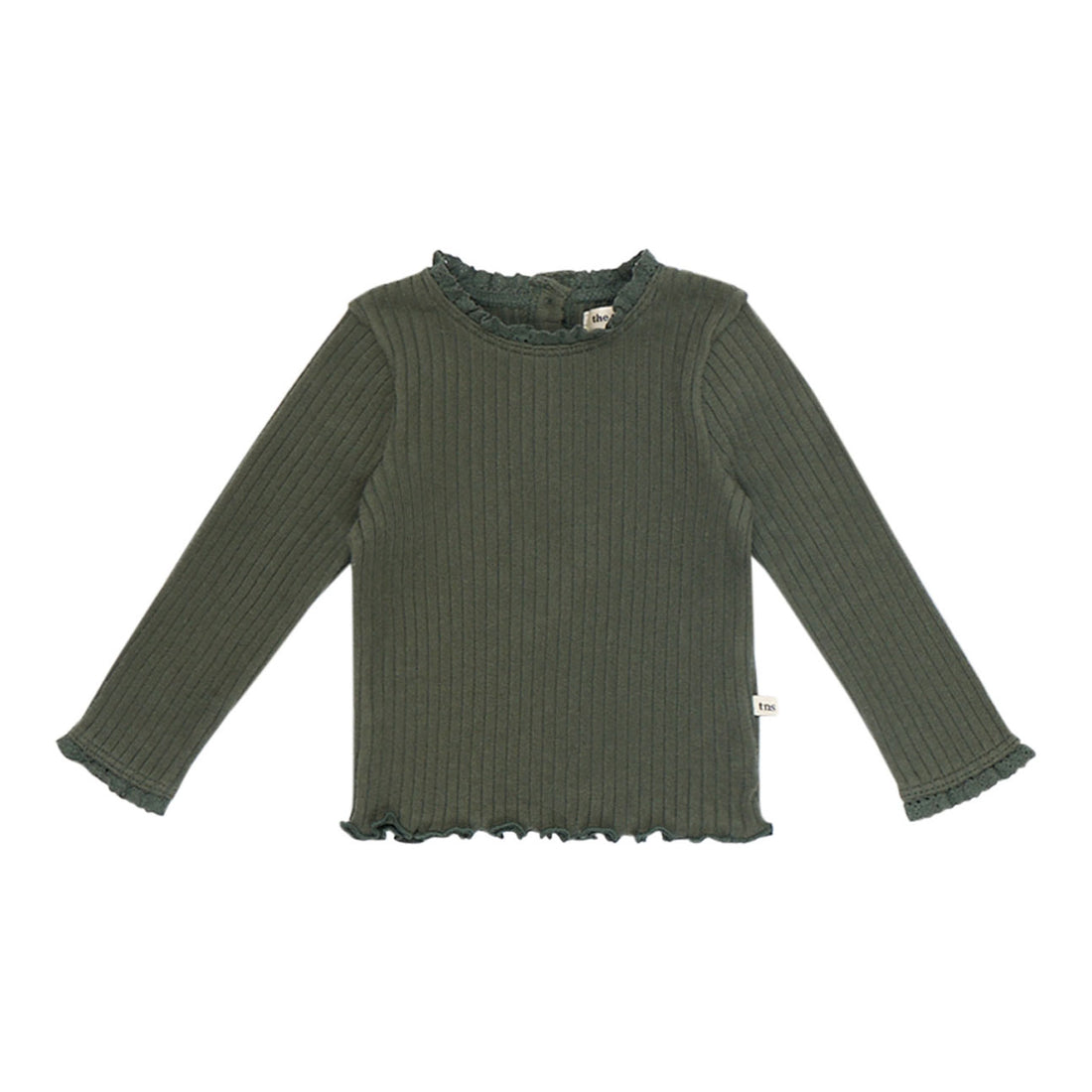 The New Society Deep Forest Betsy Baby Lace Tee