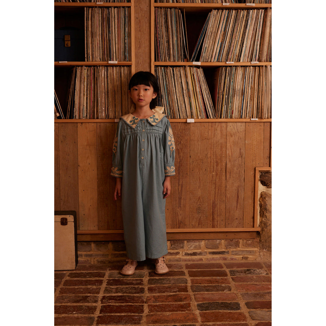 Apolina Bette jumpsuit 2-3y 新品⭐︎Apolina Bette Dress - Dried