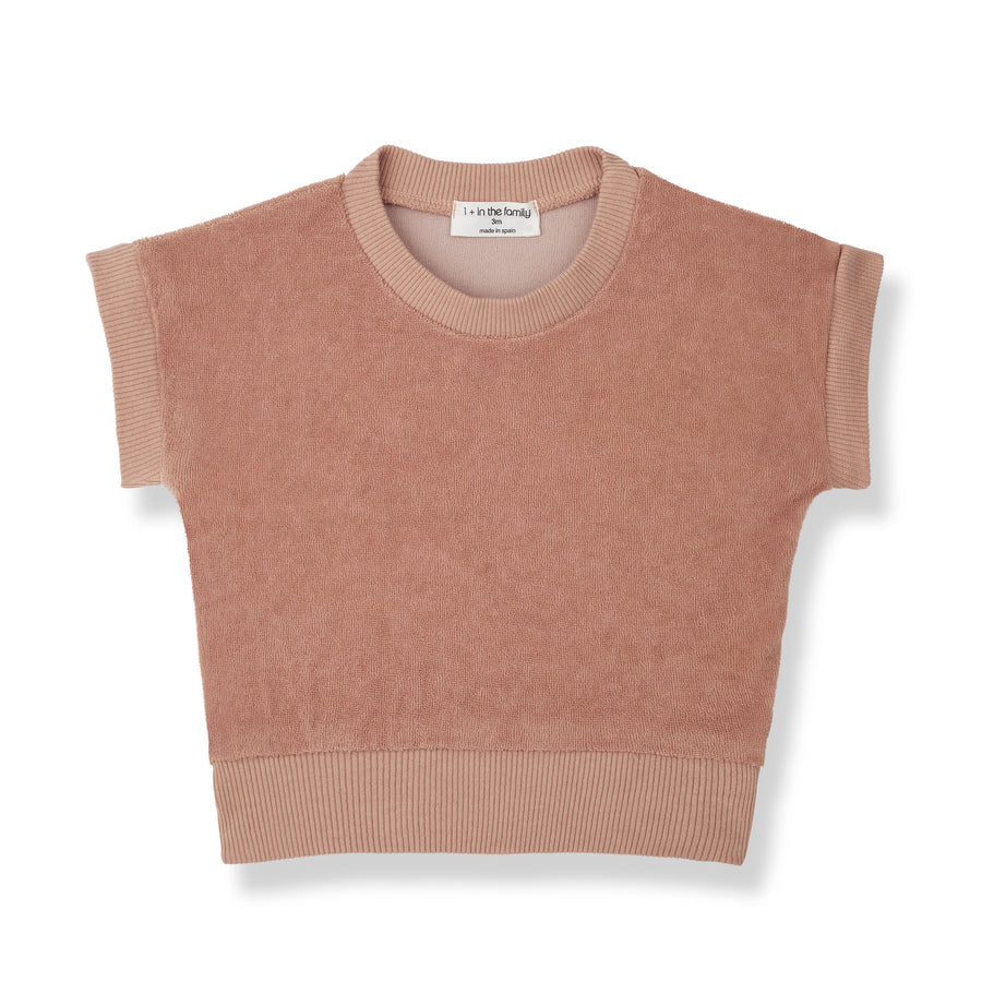 1+ In The Family Apricot Bianca Short Sleeve T-Shirt