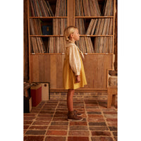 ワンピース Apolina Bibi Panelled Pinafore - Honey Apolina BIBI PANELLED PINAFORE - HONEY | RESONASON