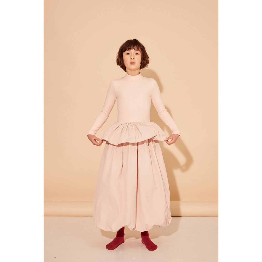 The Middle Daughter Cats Tongue Pink Big Time Dress