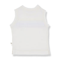 1+ In The Family Off White Binibeca Baby Tank Top