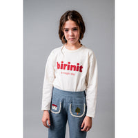 Birinit Ivory Birinit Long Sleeve T-Shirt