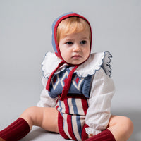Birinit Argyle Knit Romper