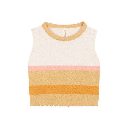 Birinit Sand Stripes Baby Knit Top