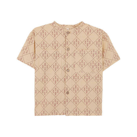 Birinit Castelflorite Mao Shirt