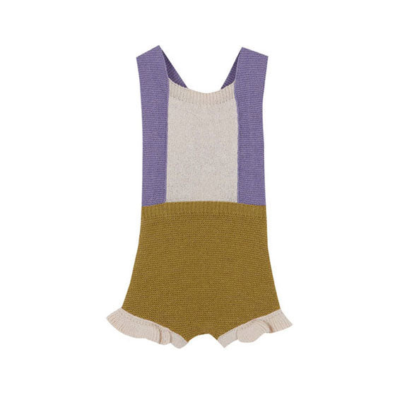 Birinit Lime Knit Romper
