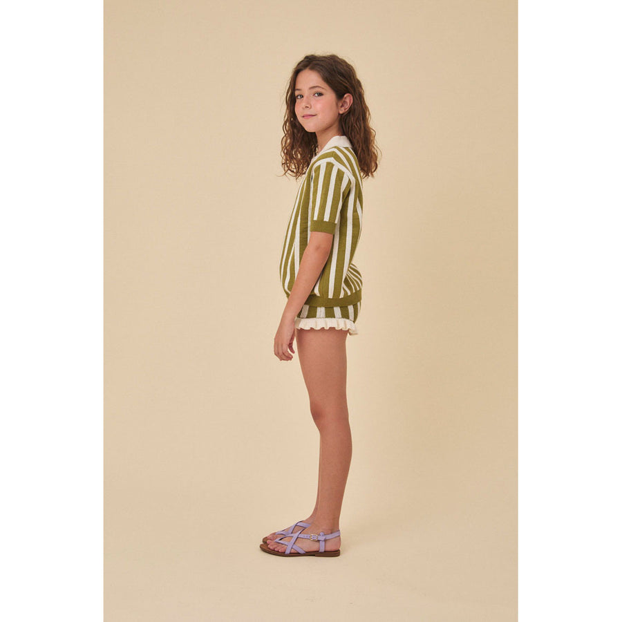 Birinit Salvia Stripes Biri Sweater