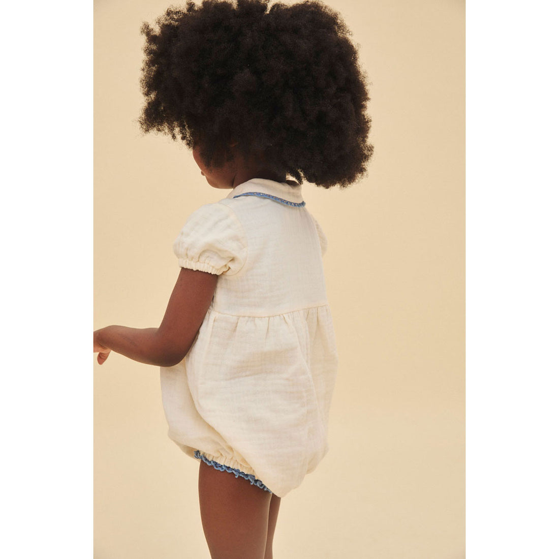 Birinit Agus Embroidered Romper