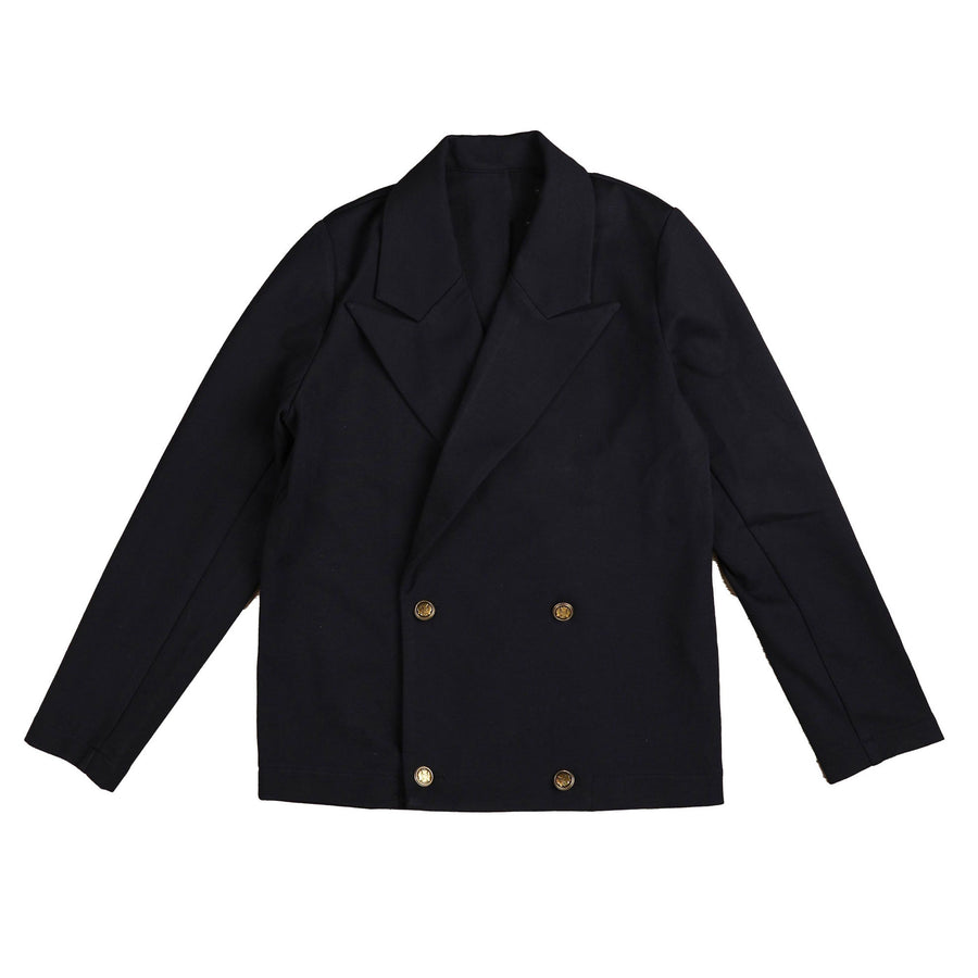 Belati Navy Double Breasted Jacket