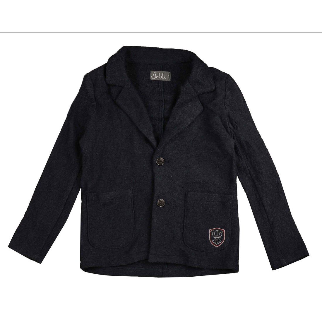 Belati Blue Boucle Jacket