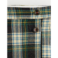 Bellerose Green Check Walis Skirt