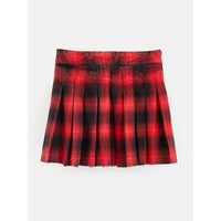 Bellerose Red Check Walis Skirt