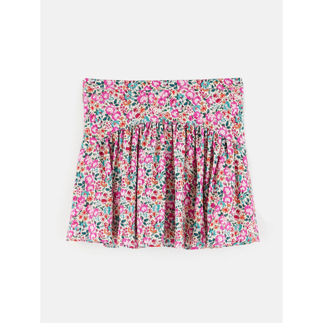 Bellerose Purple Floral Paradox Skirt
