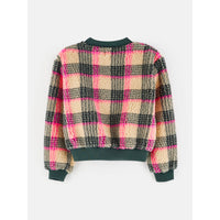 Bellerose Cream Check Adela Sweatshirt