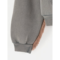 Bellerose Grey Mock Flores Sweatshirt