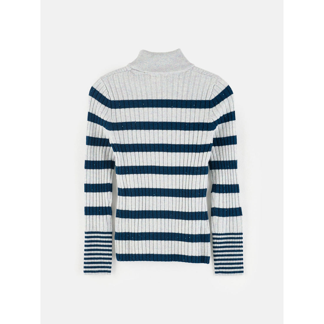 Bellerose Grey Striped Ayre Pullover