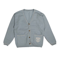 Belati Powder Blue Slub Cardigan